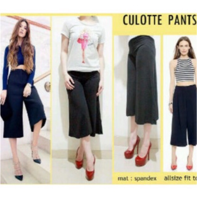 Celana Kulot Pendek 7 8 Shopee Indonesia Celana Kulot Pendek 7 8 Shopee Indonesia