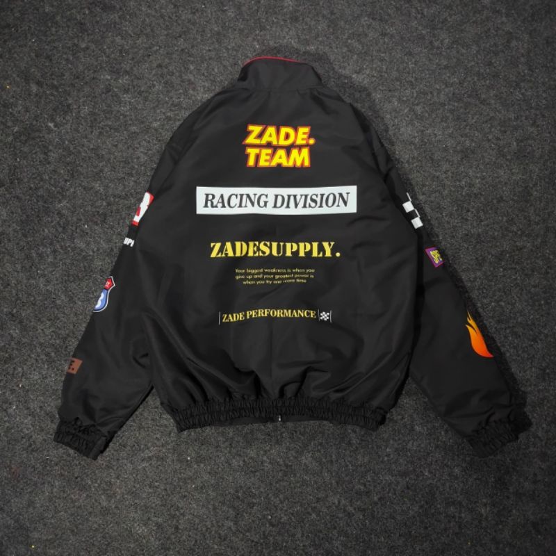 JAKET NASCAR BLACK ORIGINAL ZADE SUPPLY