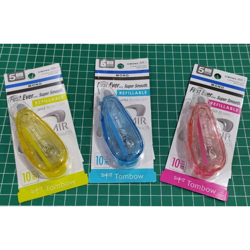 

Tombow Correction Tape Monoair Refillable ukuran 5mm x 10 Meter