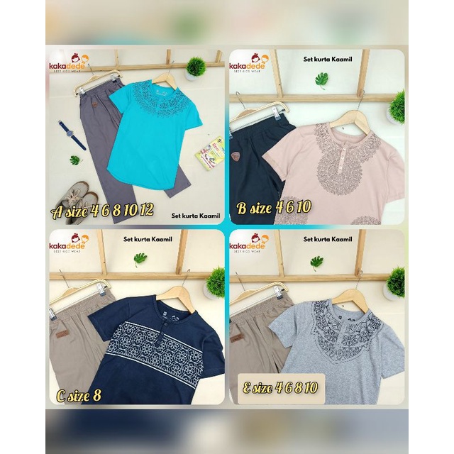Set Kurta Kaamil by Kakadede