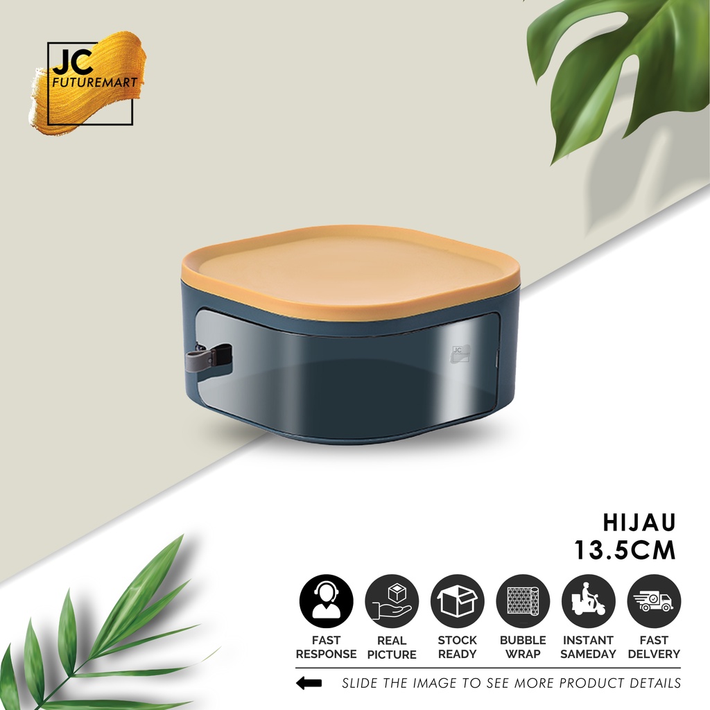 TUDUNG SAJI SUSUN PORTABLE |KOTAK PENYIMPANAN MAKANAN | STORAGE BOX