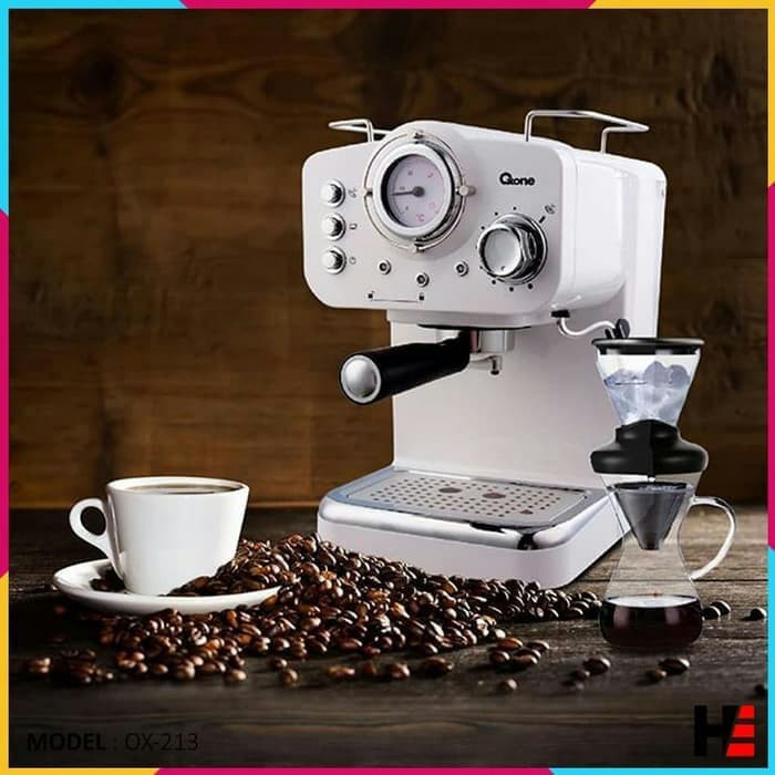 Home Eco Espresso Machine Oxone OX-213 Alat Pembuat Kopi Espresso