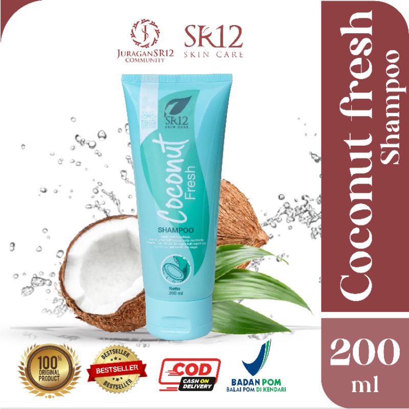 COCONUT FRESH SHAMPOO SR12 / SAMPO KELAPA / SHAMPO ANTI DANDRUFF