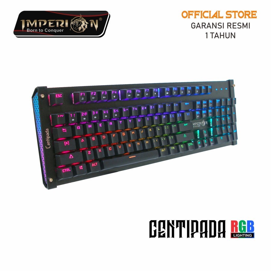 Keyboard Gaming Imperion Centipada KG-C10R Mechanical, RGB