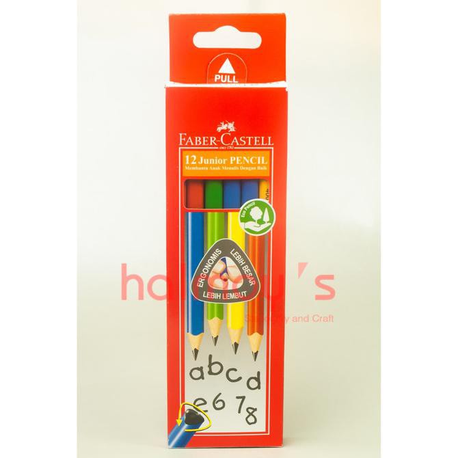 

Favorit] Pensil Kayu Faber Castell 12 Junior Triangular / Segitiga ( 12 Pcs )