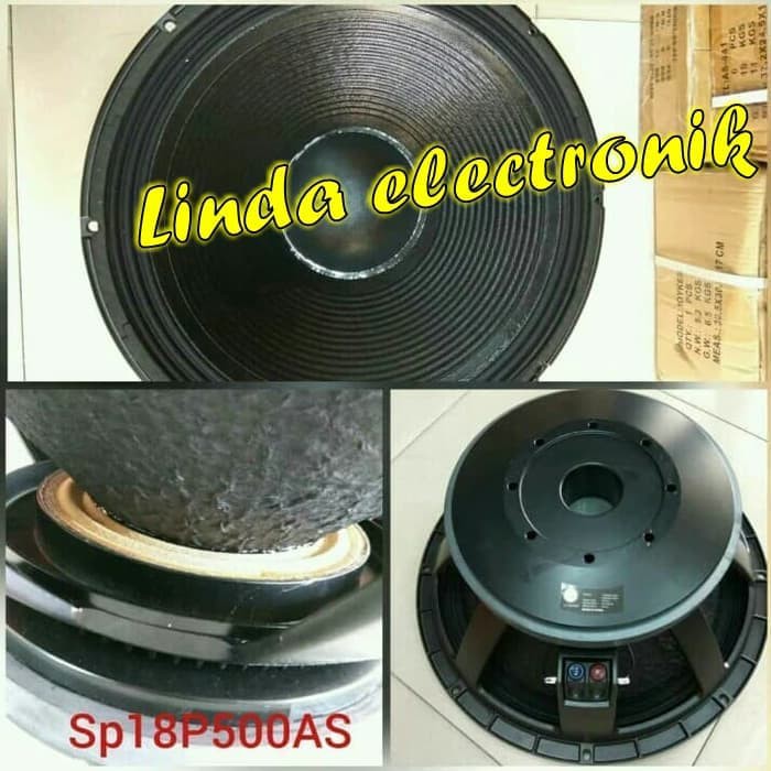 woofer Speaker Audio seven 18 p500 ORYGINAL