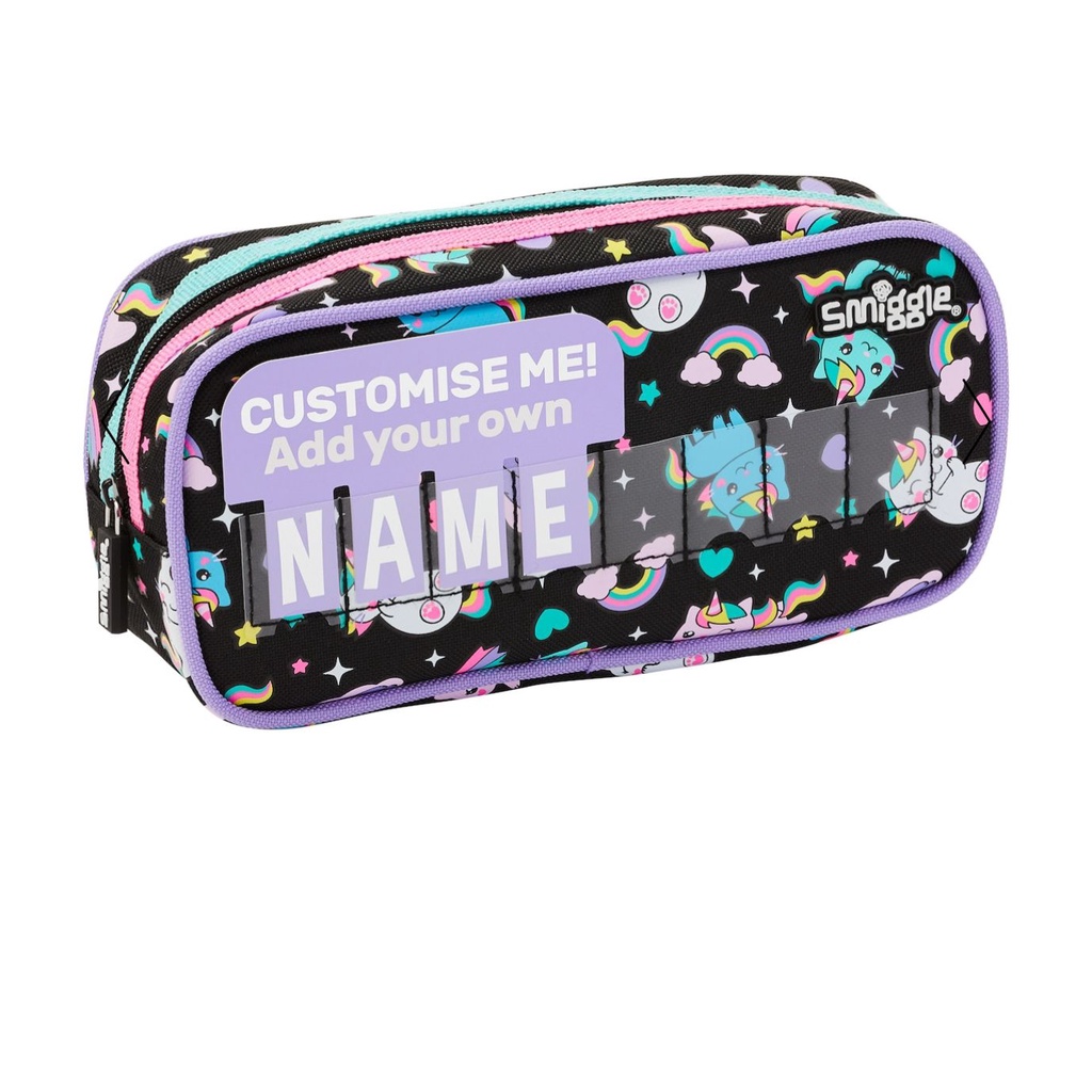 

SMIGGLE PENCIL CASE JUNIOR SKY HI UNICORN NAME -TEMPAT PENSIL SMIGGLE