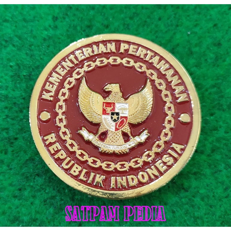 Pin Kemhan Kuning - Emblem Kemhan Kuning