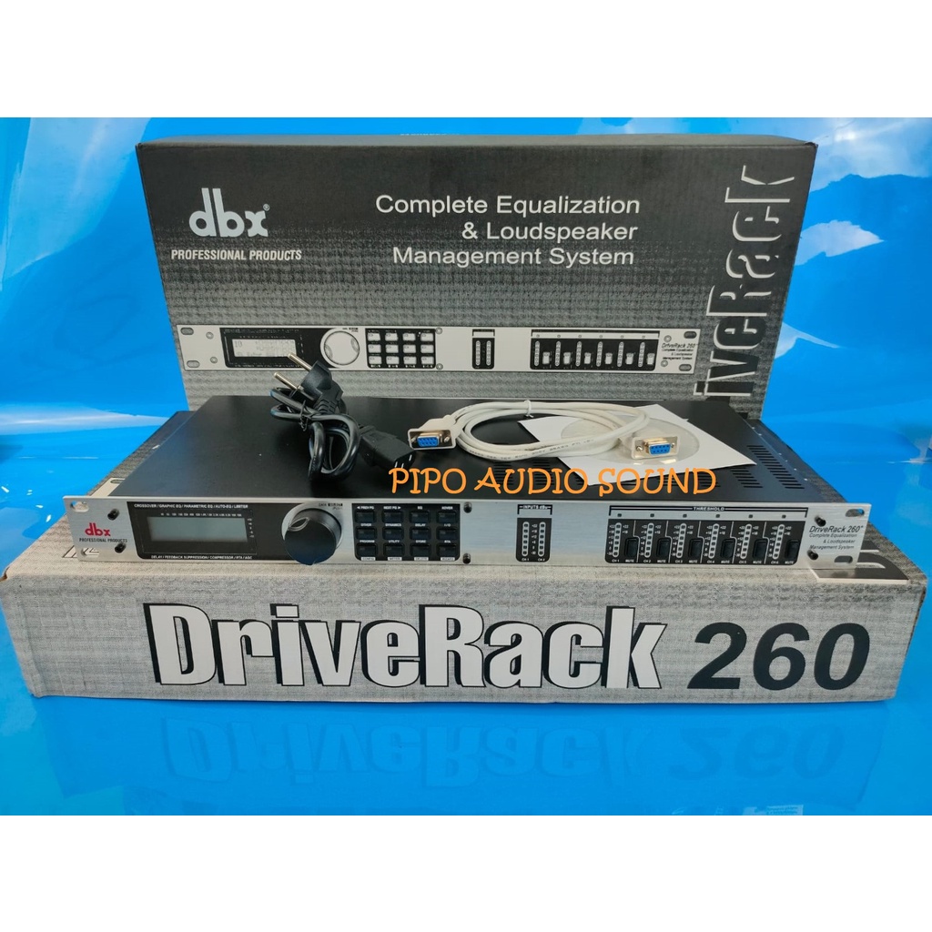 DBX 260+ DRIVERACK260+ SPEAKER MANAGEMENT DBX260+