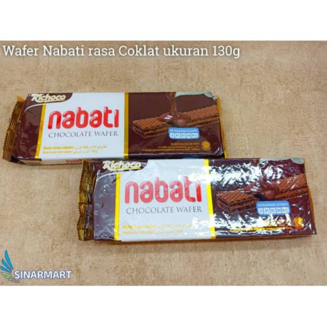 

WAFER NABATI RASA COKLAT 130G