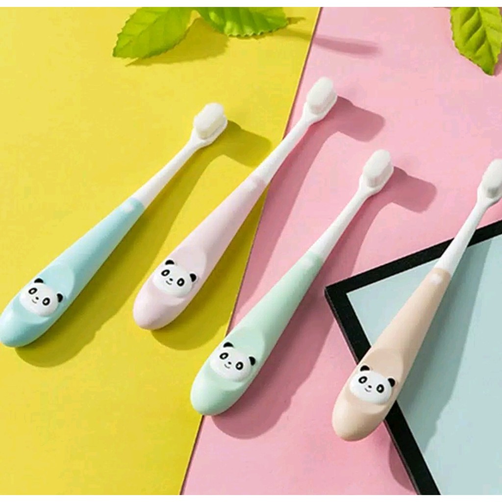 KURU Training Toothbrush Sikat Gigi Bayi / Anak Silicone Bulu Halus / Sikat Gigi Anak / Sikat Gigi