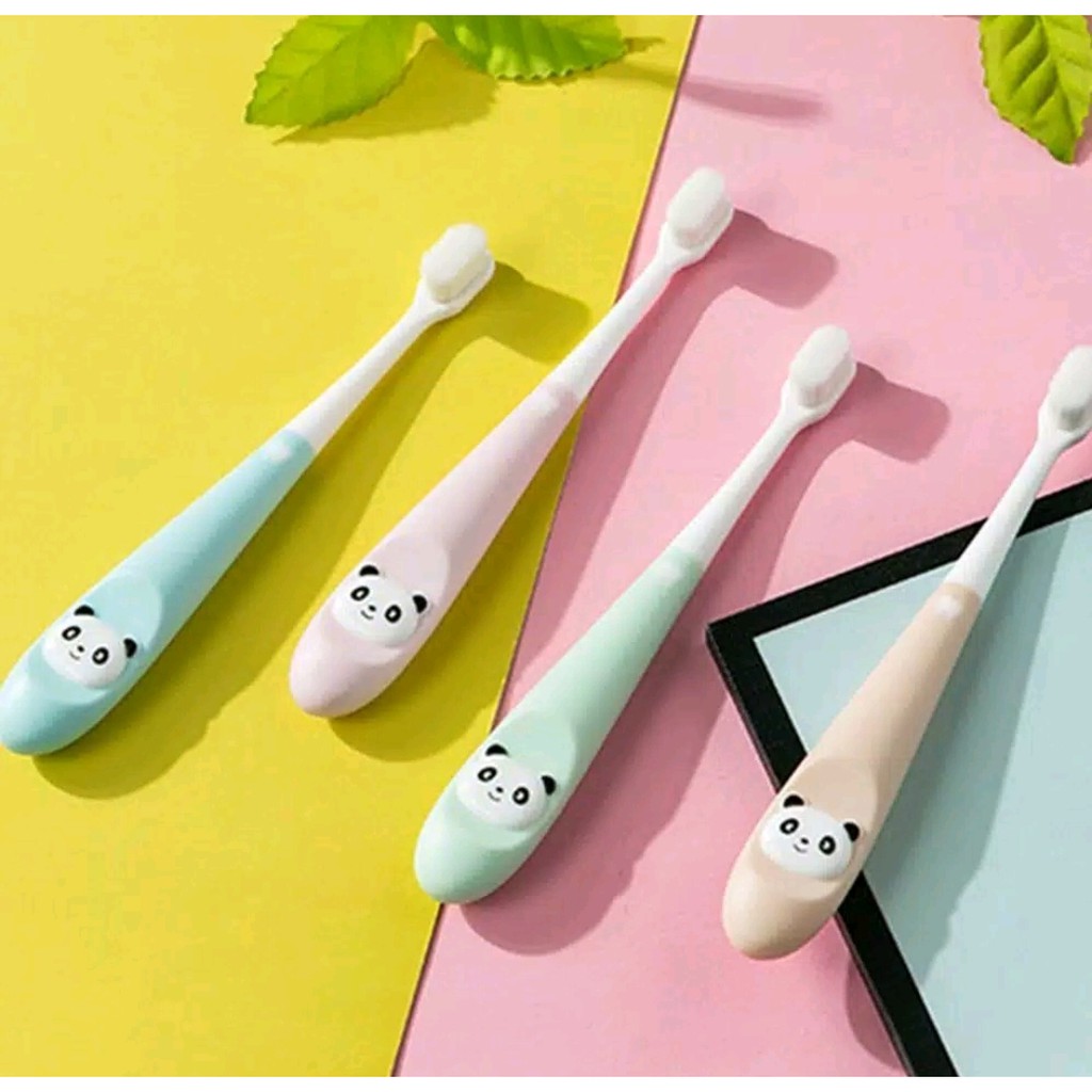 KURU Training Toothbrush Sikat Gigi Bayi / Anak Silicone Bulu Halus / Sikat Gigi Anak / Sikat Gigi