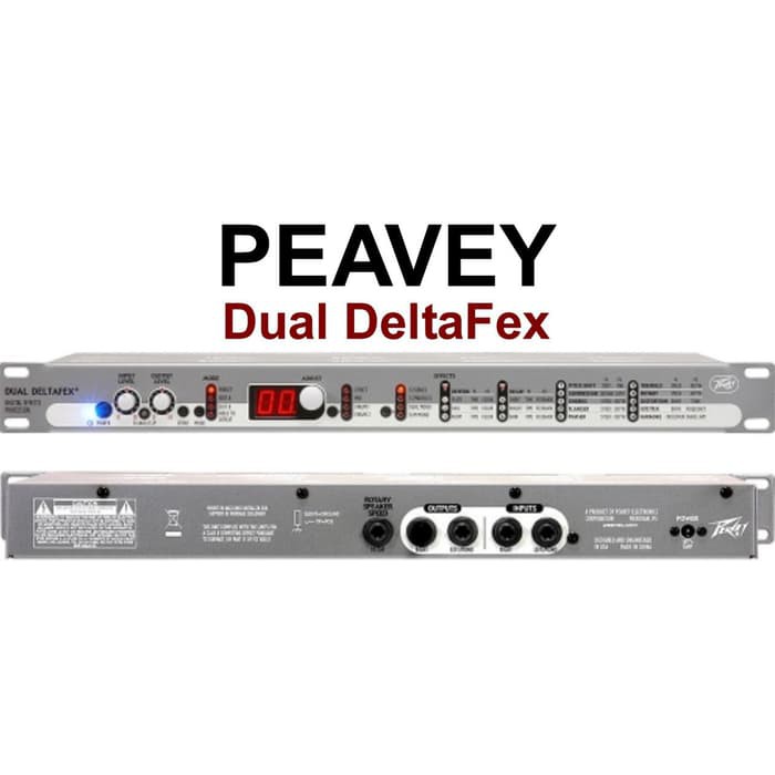Jual Peavey Dual Deltafex Effects Processor Shopee Indonesia