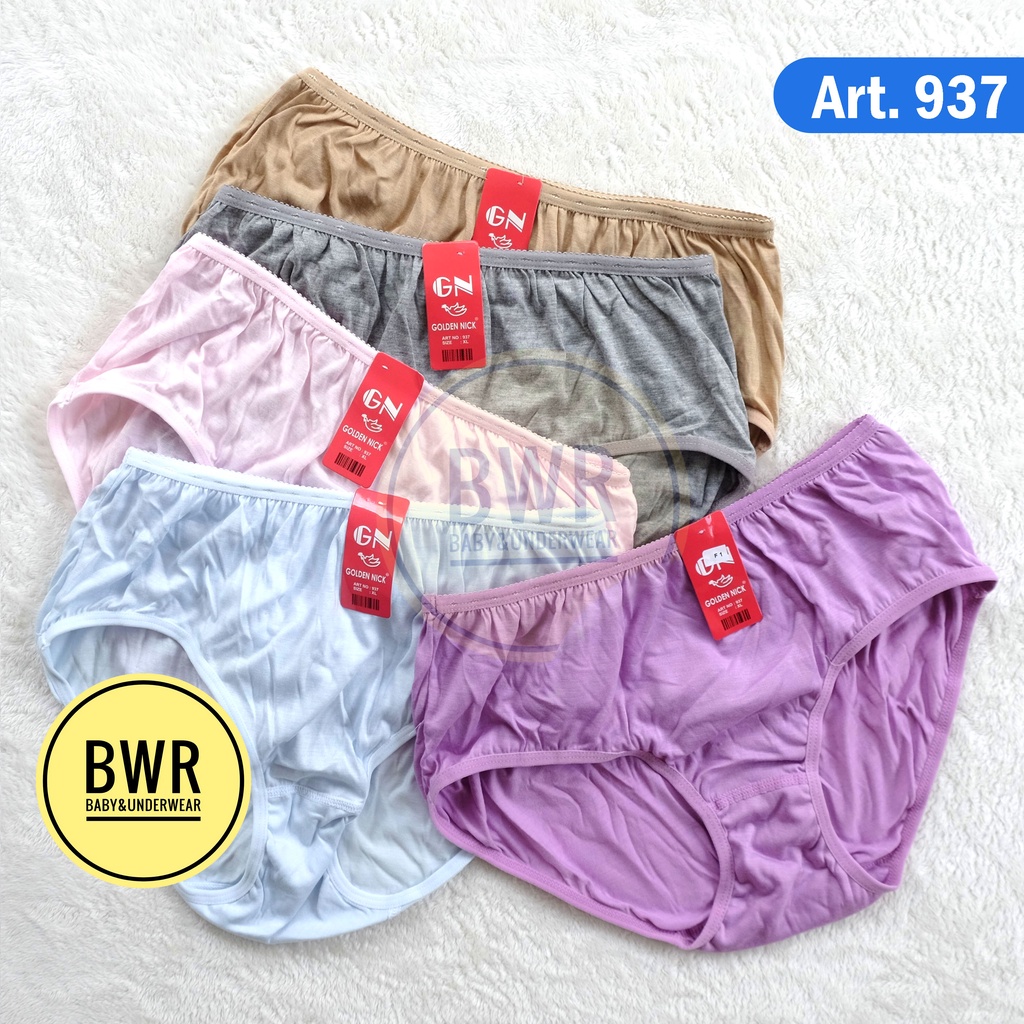 [ 3Pc ] CD GOLDEN NICK 937 MUDA [VI AA2-DA2] Celana Dalam Wanita Dewasa Warna Muda - 937 Bwr