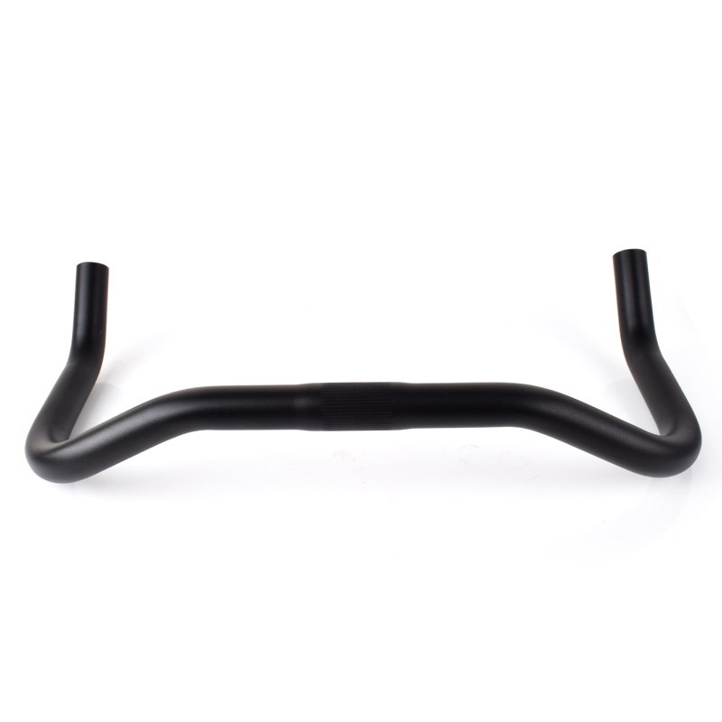 FMFXTR Bike Bullhorn Handlebar Aluminum Alloy 25.4mm 390mm Bicycle Handlebar for Fixed Gear Bike Road Bike