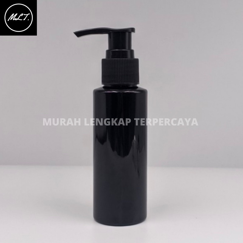 BOTOL PUMP 100ML RF HITAM LOTION PUMP 100 ML RF 100 ML BOTOL POMPA 100Ml hitam