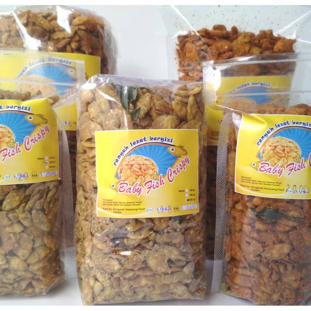 

Baby Fish Crispy 1kg ORI & PEDAS ~Menu Praktis/ Ikan Balita Siap Saji: Renyah, Lezat, Bergizi Tinggi