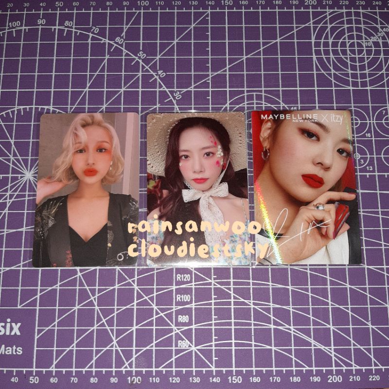PC ALBUM PHOTOCARD JIU DREAMCATCHER LOSE MYSELF SIYEON ITZY LIA MAYBELLINE LISA JISOO TOKO IJO