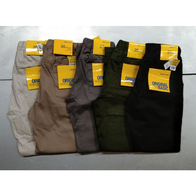 Promo Celana Panjang Chinos Wanita / Brand Original JJ Jeans / Ramayana Jatinegara