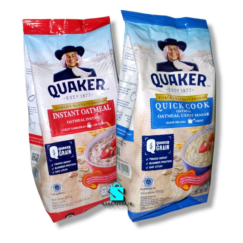 

Quaker Instant Oatmeal// Quick Cook 200gram