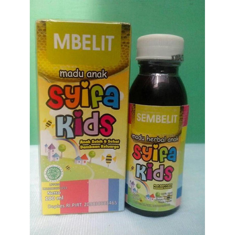 

ENAK Madu Anak Syifa Kids MBELIT / Sembelit BANYAK RASA