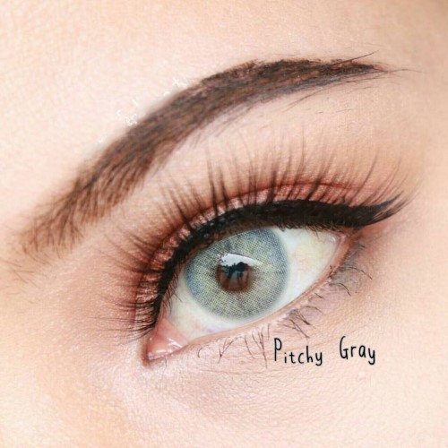 Softlens Pengantin MUA Sweety Pitchy Warna Gray Grey Brown Sky Blue Lime Green Soflens Soflen Soplen