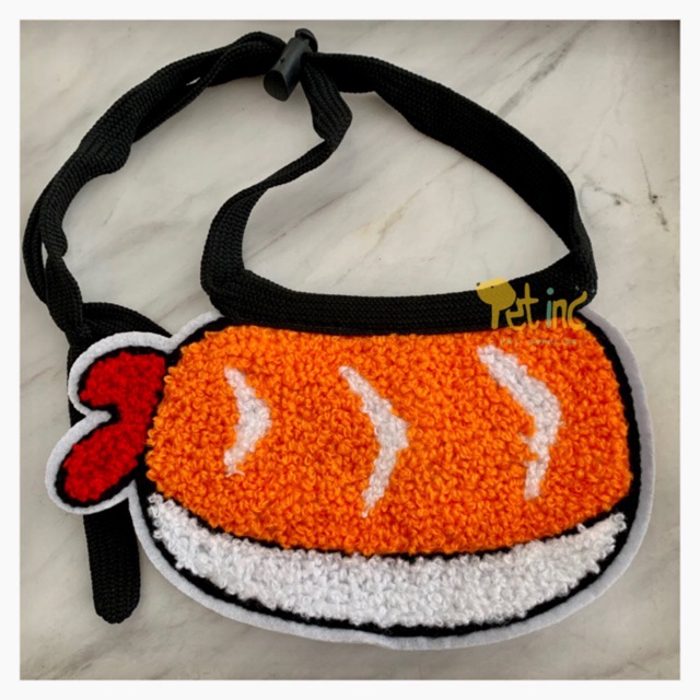 Pet 3D bib sushi