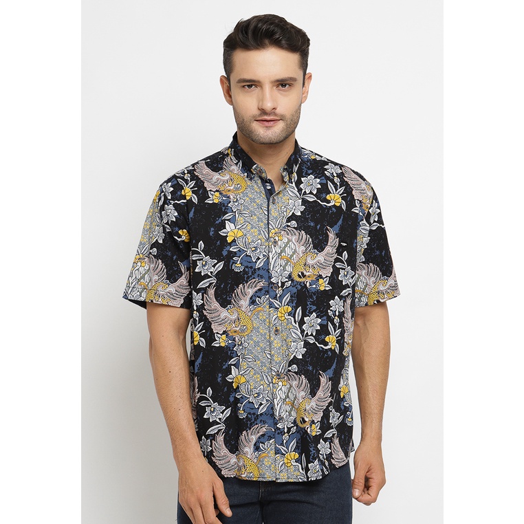 Kemeja Batik Pria - Poshboy Wicaksana Men Modern Batik Shirt