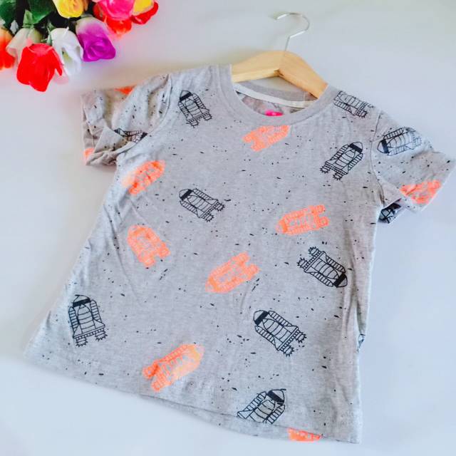 Baju Atasan Kaos Anak Laki Laki / Remaja Junior Branded