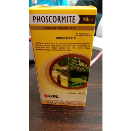 INSEKTISIDA PHOSCORMITE ABAMEKTIN 18EC 200ML