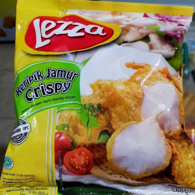 Lezza Jamur Crispy 400g/Jamur Krispi Lezza/Jamur Crispy Lezza/Jamur Crispy Frozen
