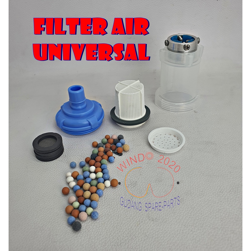 FILTER KRAN AIR MESIN CUCI UMUM MULTI | PILTER SARINGAN / PENYARING LUMUT MASUK AIR KERAN UNIVERSAL