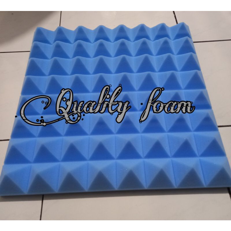 Busa peredam suara ruangan Acoustic pyramid ukuran 50×50×6cm