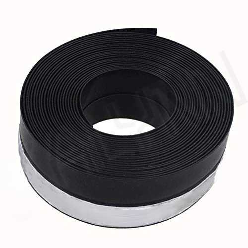 LAKBAN RUBBER FLEX DOOR SEAL STRIP BOTTOM 5M SELOTIP SERBAGUNA SOLASI TEMPELAN ISOLASI TEMPEL DINDIN