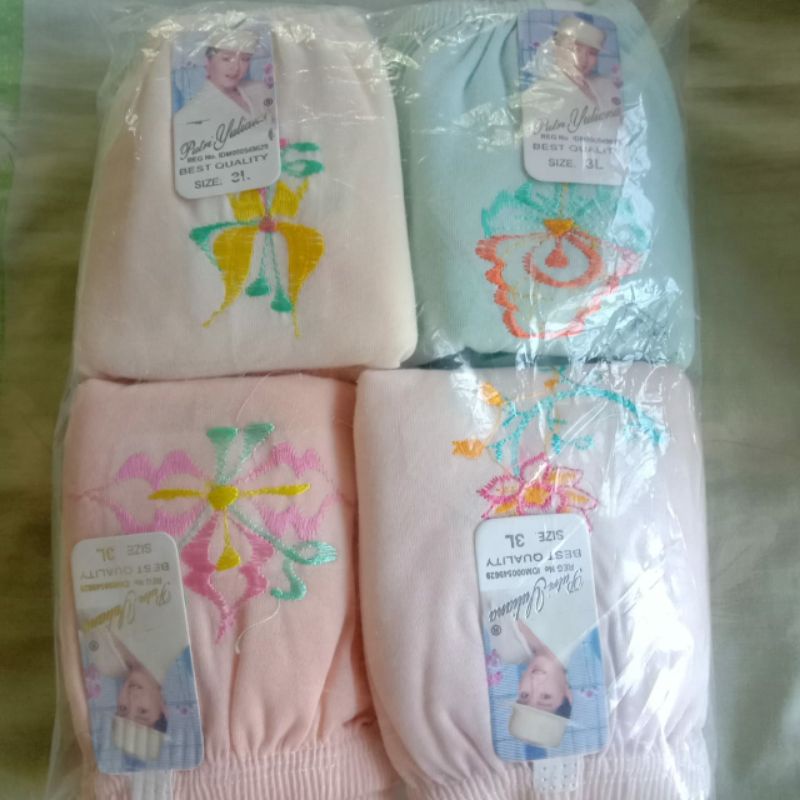 ( S M L XL 3L 4L 5L 6L) (12 pcs &amp; 6 pcs ) Grosir CD wanita Murah/lusinan Celana dalam wanita murah dengan berbahan katun