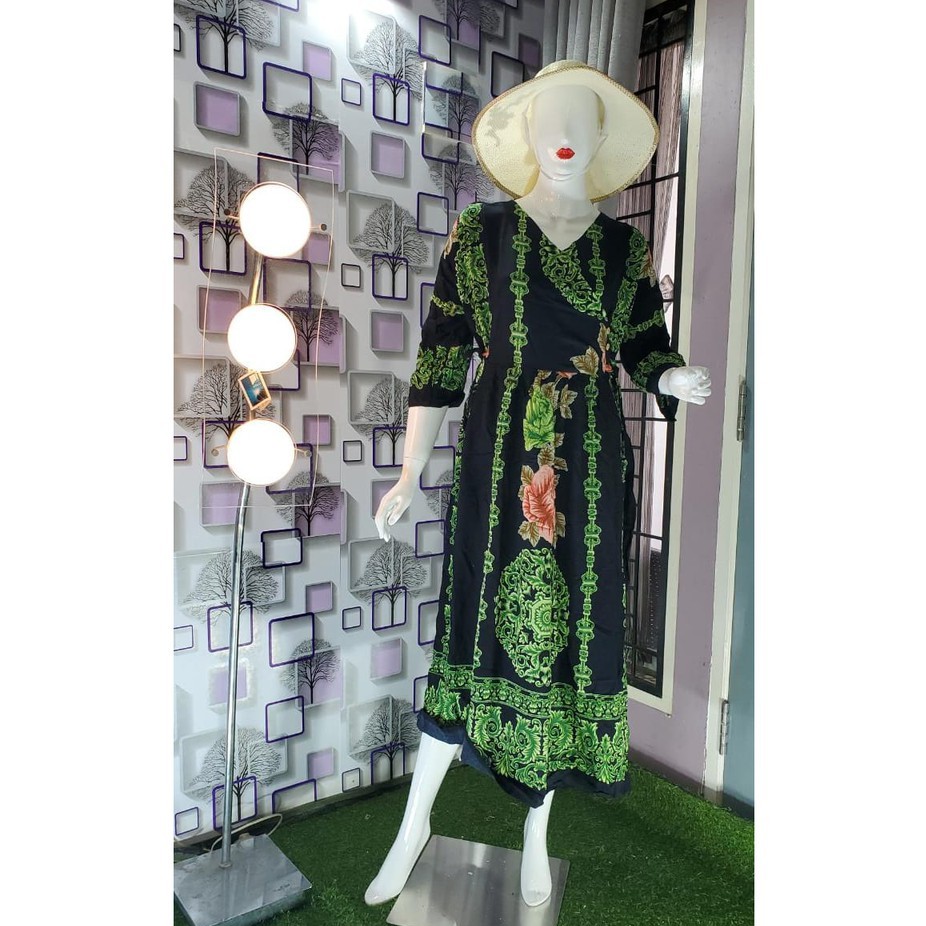 LongDress Tali 4 Gajah Putih Fashion / Daster Viral