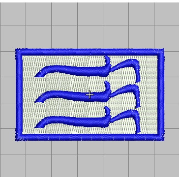 Badge Kelas 3 Rencong tiga SMP Muhammadiyah Subulussalam bordir