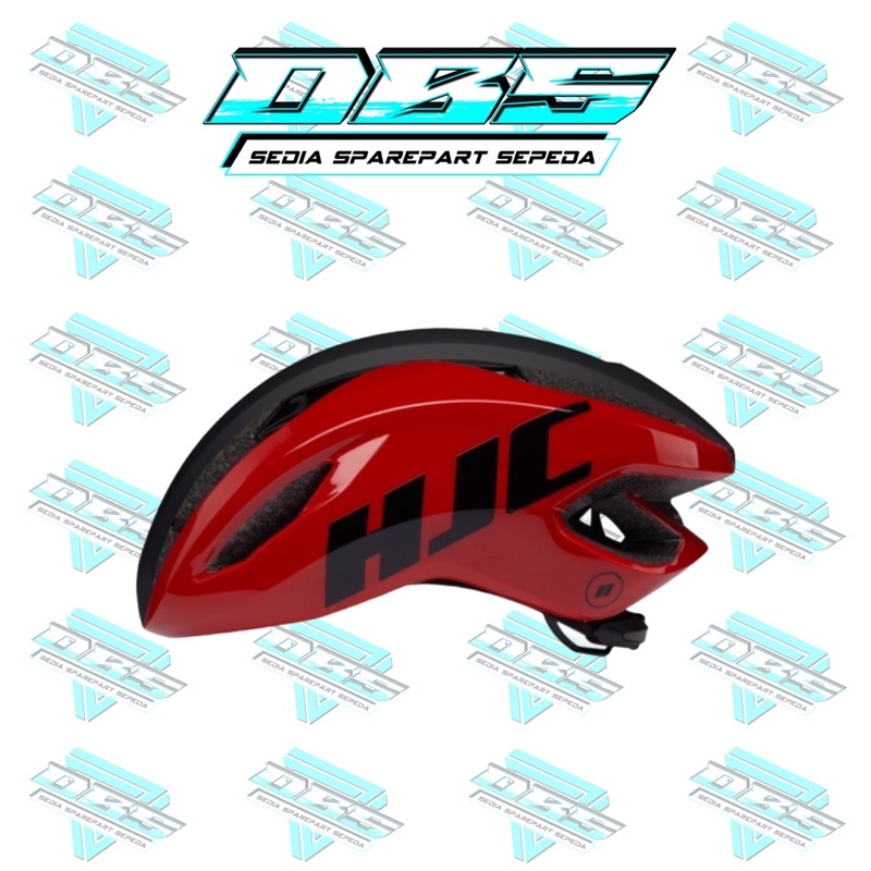 HELM HJC VALECO MATT GLOSSY RED BLACK ROADBIKE