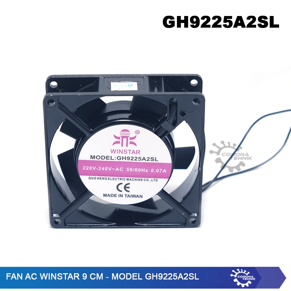 Model GH9225A2SL - Fan AC Winstar 9 CM