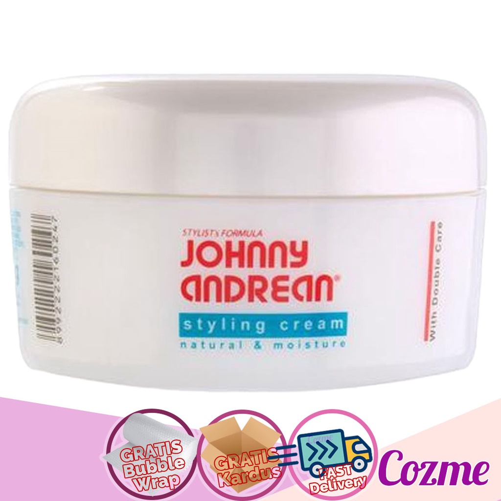 Johnny Andrean Styling Cream Natural and Moisture 125gr