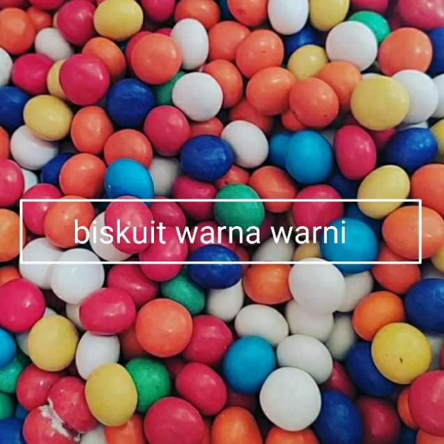 

Biskuit bola warna warni kue lebaran kiloan murah