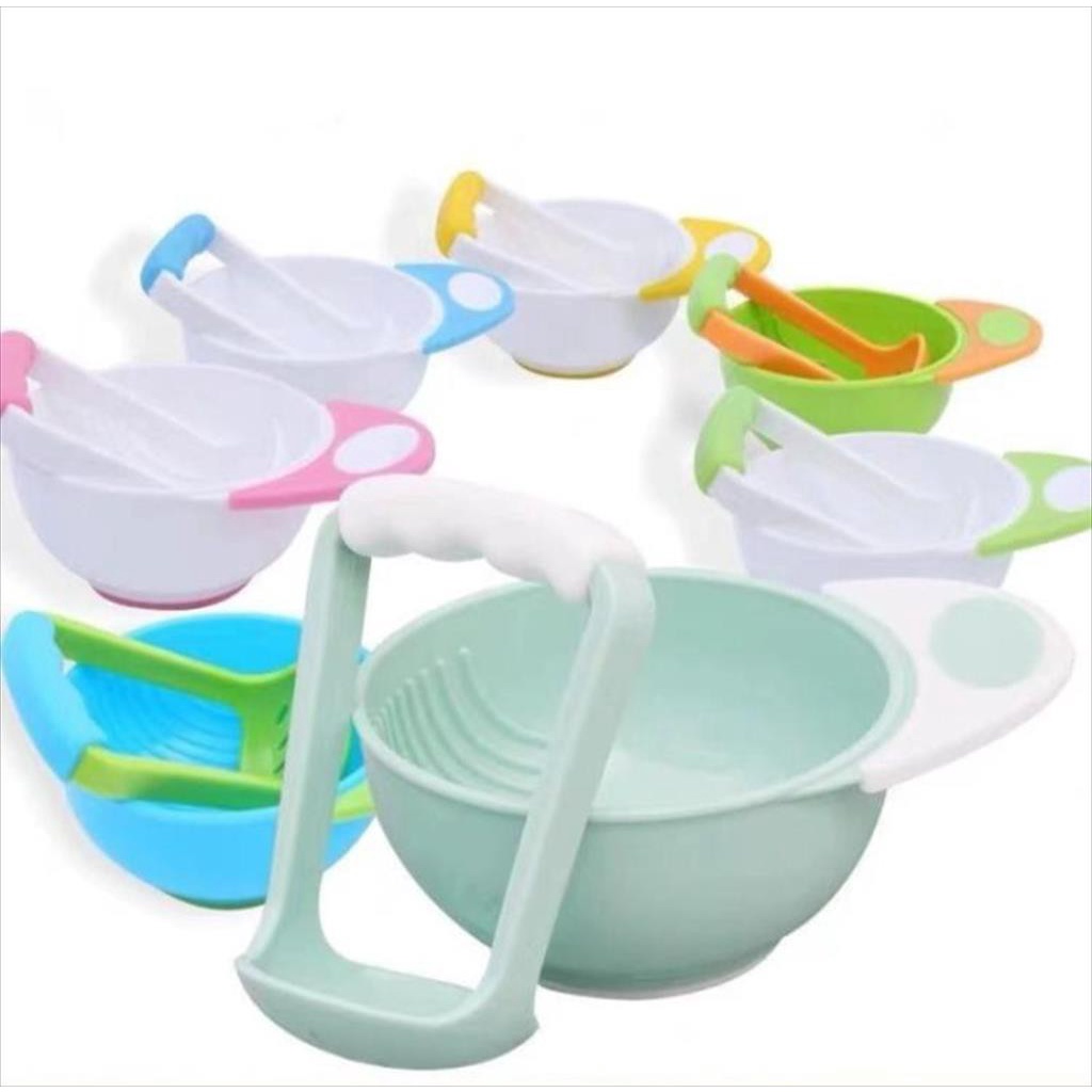 T24 - Food Masher Bowl /Baby Grinder Bowl / Baby Food Maker / Mangkok Mpasi