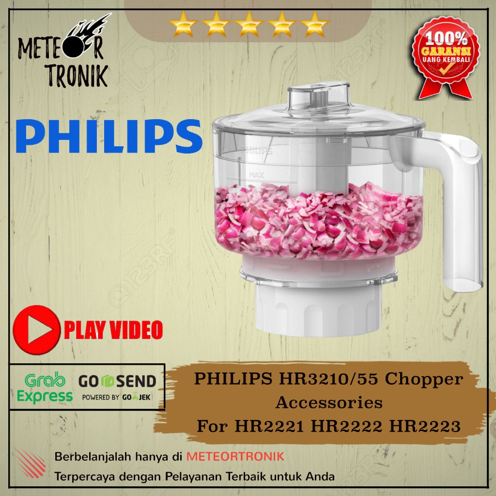 CHOPPER PHILIPS CHOPER COOPER PHILIPS BLENDER BUMBU COOPER BLENDER DAGING PENGGILING DAGING MT 267