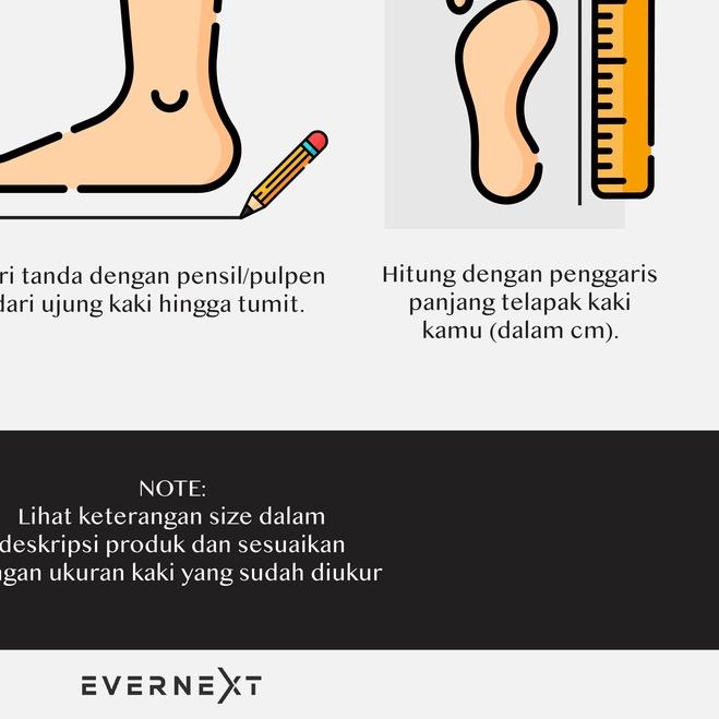 Evernext - Sandal Pria Sandal Selop Pria Sandal Slippers Pria Wanita Sandal Slippers Distro Terbaru