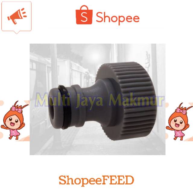 TAP ADAPTOR/ KOPLING AIR/ SAMBUNGAN SELANG 3/4&quot; NANKAI
