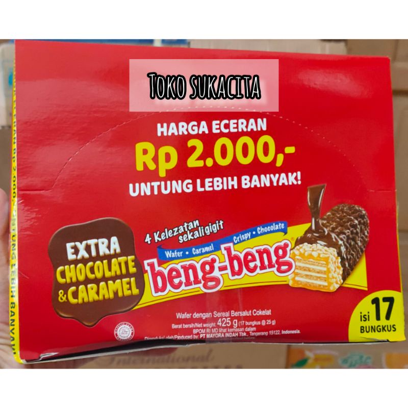 

Beng- beng ekstra coklat&caramel 425g