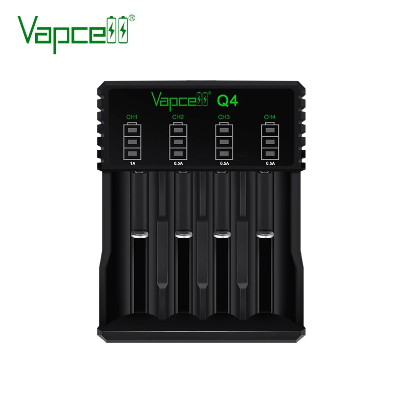 CHARGER VAPE VAPCELL Q4 SMART CHARGER 4 SLOTS