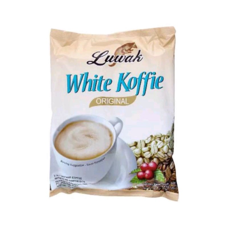 

White koffie