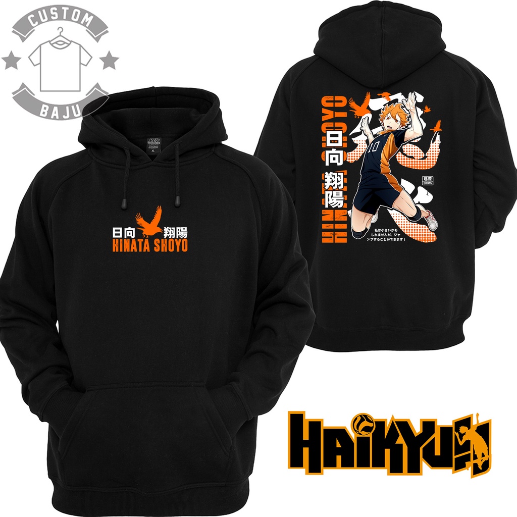 Sweater Hoodie Hinata Shoyo Anime Haikyuu 925