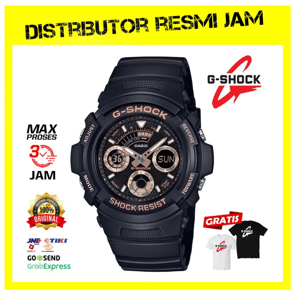 GShock AW-591GBX-1A4DR AW-591 AW591GBX AW591 Garansi Resmi 2 Tahun